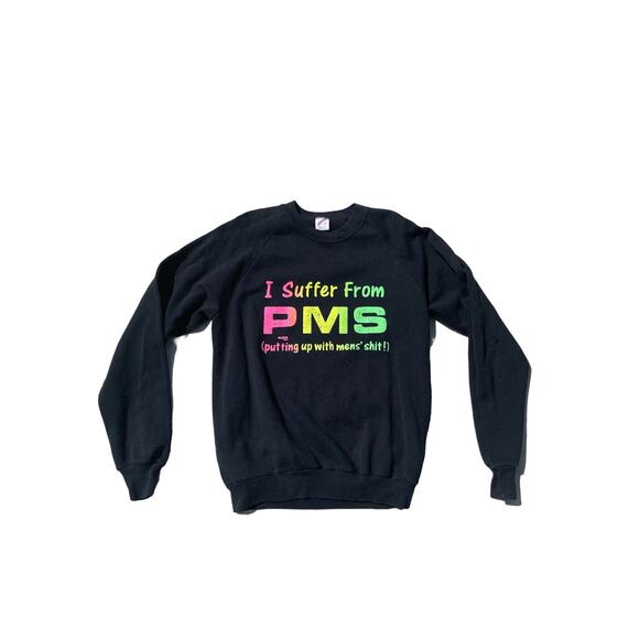 Vintage Jerzees brand PMS Crewneck sweatshirt size large - Picture 1 of 4